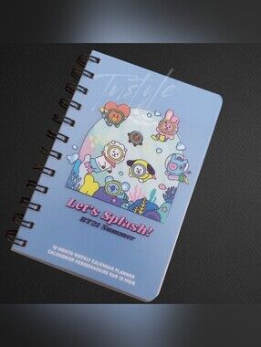 BT21 Undated Monthly/Weekly Planner